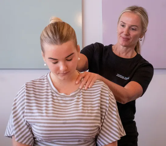 Roving massages, bringing relaxation to your team.